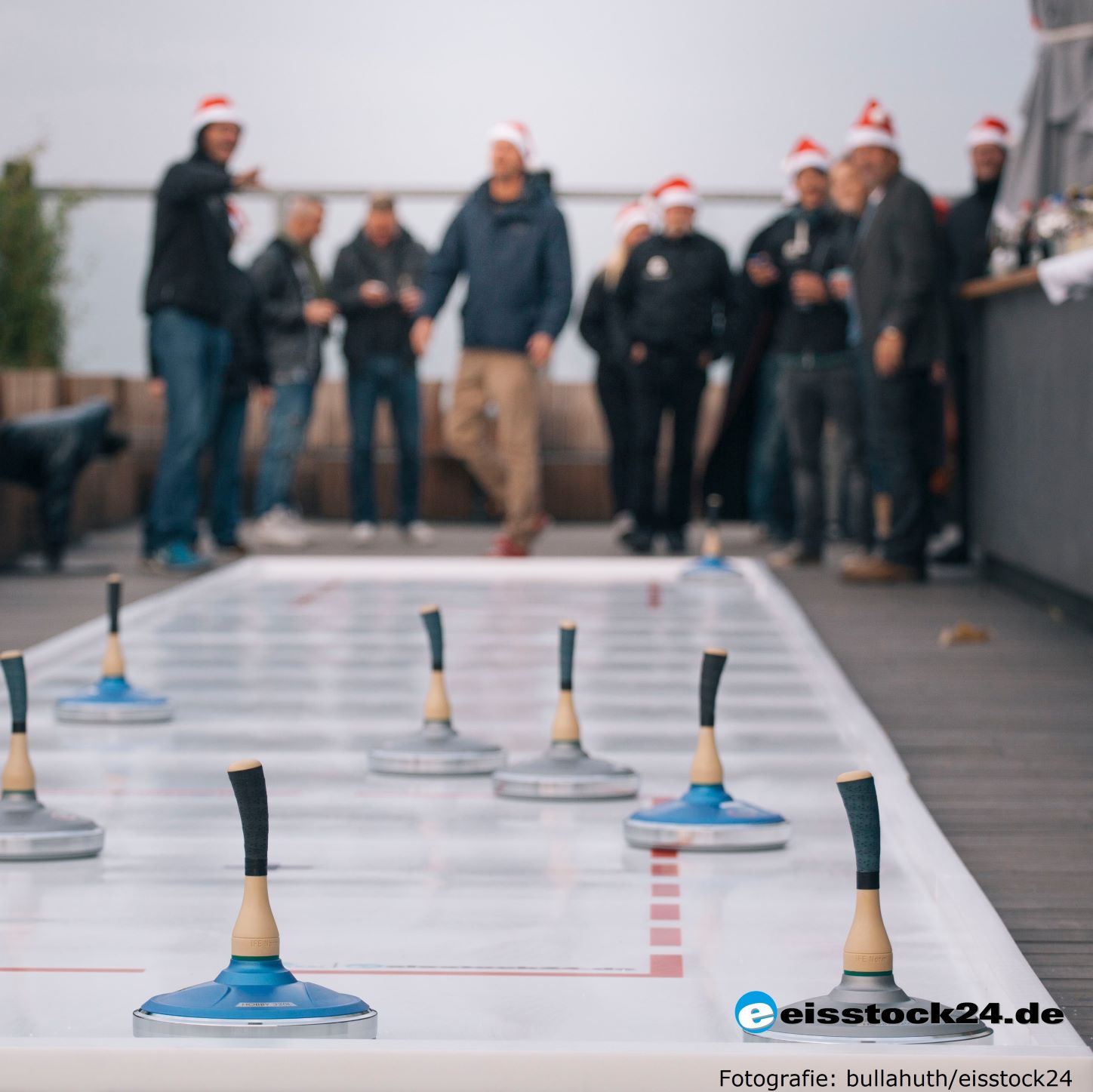 Eisstockschießen Rietberg Weihnachtsfeier
