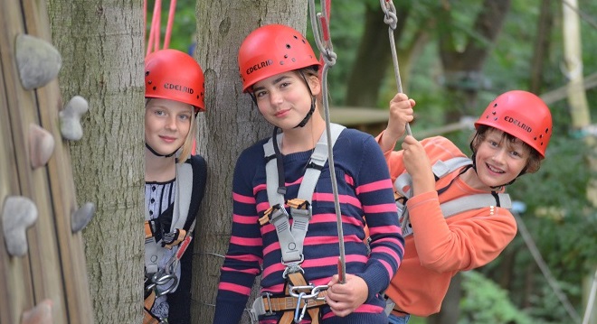 Kletterabenteuer Geburtstag im schnurstracks Kletterpark Hamburg Sachsenwald