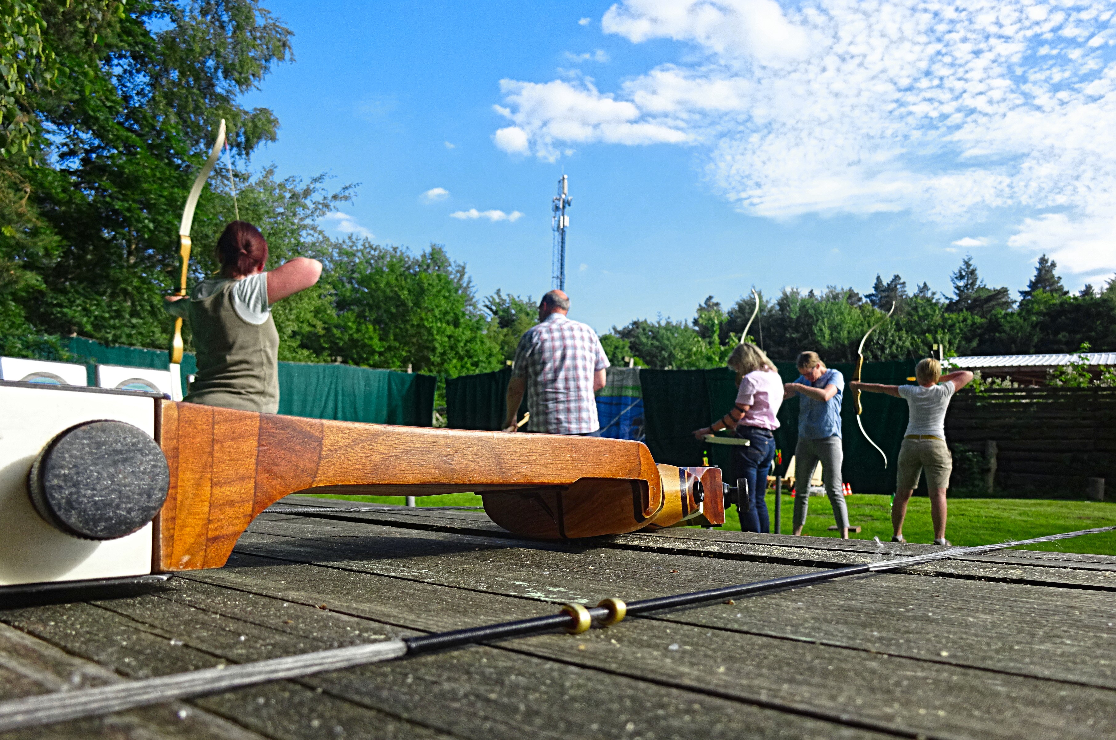 Bogenschießen im Kletterpark Hamburg Sachsenwald